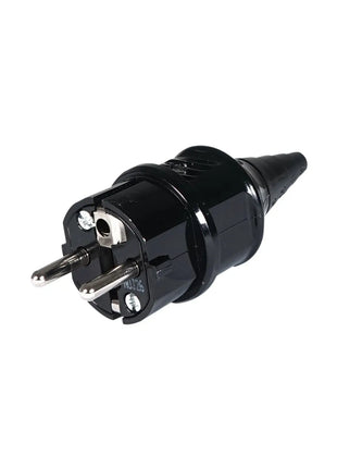 Mennekes 16A 230V 2P+E IP44 Black Schuko Plug (10754)