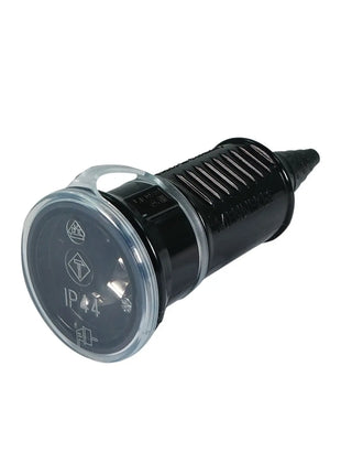 Mennekes 16A 230V 2P+E IP44 Black Schuko Socket (10755)