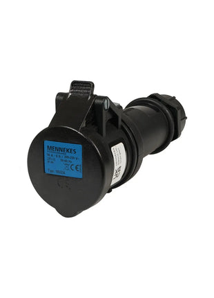 Mennekes 16A 230V 2P+E IP44 ProTOP Socket Black (182ZA)