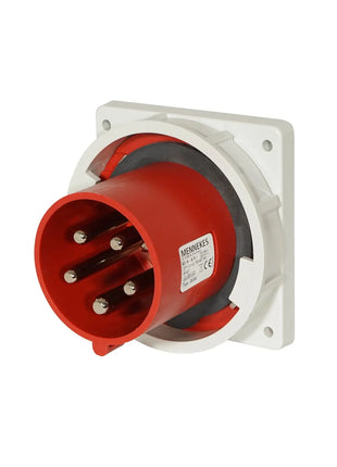 Mennekes 63A 415V 3P+N+E Panel Mount Inlet (3658)
