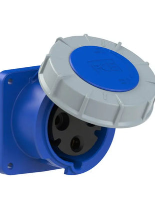 PCE 63A 230V 2P+E Panel Socket (3335-6)
