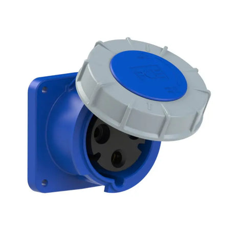 PCE 63A 230V 2P+E Panel Socket (3335-6)