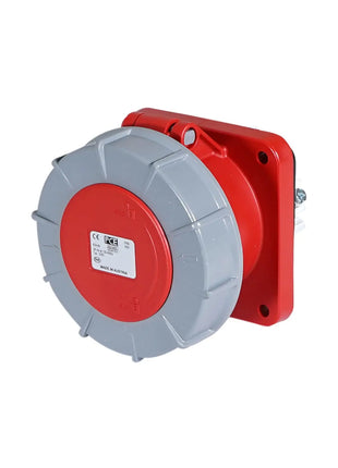 PCE 63A 415V 3P+N+E Panel Socket (335-6)