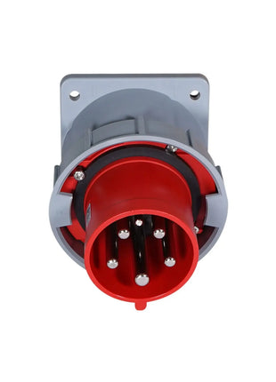 PCE 63A 415V 3P+N+E Angled Panel Inlet (735-6)