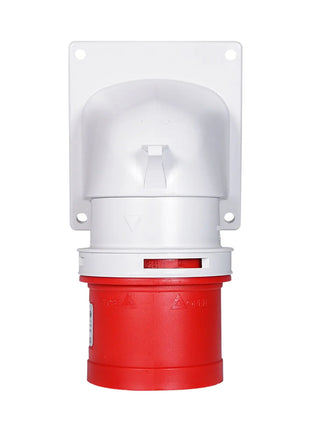PCE 32A 415V 3P+N+E Angled Appliance Inlet (77725-6)