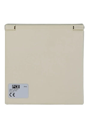 PCE 16A 230V 2P+E Caravan Panel Inlet (0137-6)