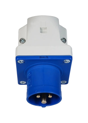 PCE 16A 230V 2P+E Wall Mount Angled Inlet (513-6)
