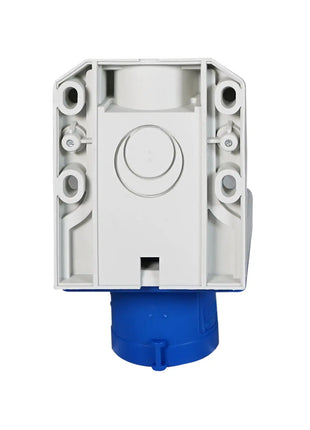 PCE 16A 230V 2P+E Wall Mount Angled Inlet (513-6)