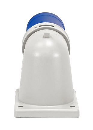 PCE 16A 230V 2P+E Flanged Angled Inlet (77713-6)