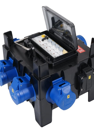 PCE IMST Distribution Box 32A 240V In 4 x 16A + 2 x 13A (9030490)