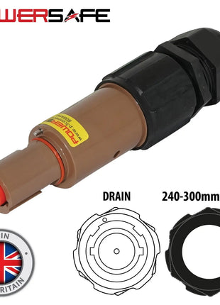 Elumen8 Powersafe 800A Line Drain 240mm2 L1 Brown