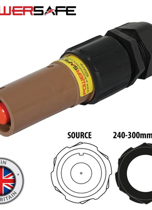 Elumen8 Powersafe 800A Line Source 240mm2 L1 Brown