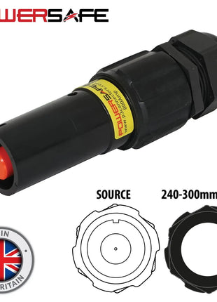 Elumen8 Powersafe 800A Line Source 240mm2 L2 Black