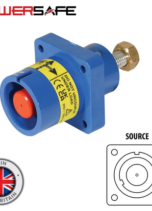 Elumen8 Powersafe 800A Panel Source Male T8 Post Neutral Blue