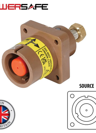 Elumen8 Powersafe 800A Panel Source Male T8 Post L1 Brown