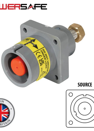 Elumen8 Powersafe 800A Panel Source Male T8 Post L3 Grey