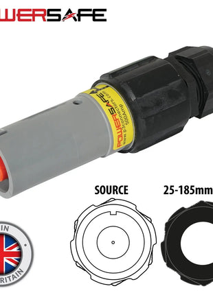 Elumen8 Powersafe 500A Line Source 150mm2 L3 Grey