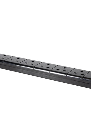 Elumen8 6 Gang Mains Socket Black
