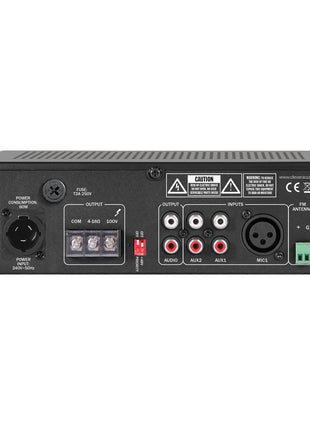 Clever Acoustics MA1060 60W 100V Mixer Amplifier with MP3 Bluetooth and FM Radio