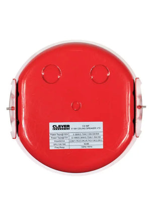 Clever Acoustics CS 56F 100V 5" 6W Ceiling Speaker +FD