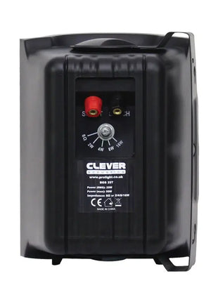 Clever Acoustics BGS 25T Black 100V Speakers (Pair)