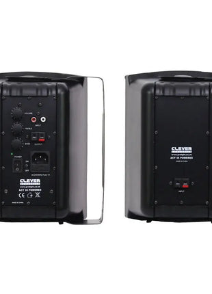 Clever Acoustics ACT 35 Black Powered Speakers (Pair)