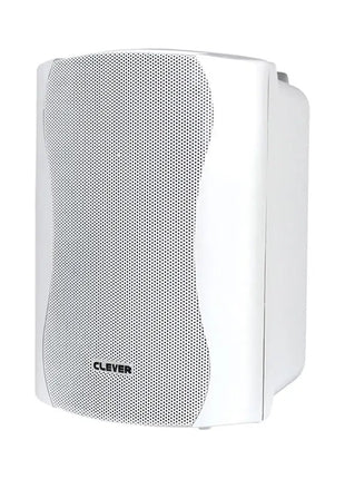 Clever Acoustics WPS 25T White 100V Weatherproof Speakers (Pair)