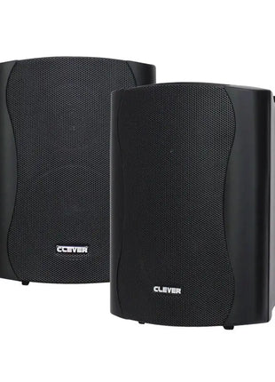 Clever Acoustics WPS 35T Black 100V Weatherproof Speakers (Pair)