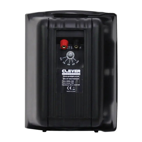 Clever Acoustics WPS 35T Black 100V Weatherproof Speakers (Pair)