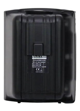 Clever Acoustics WPS 35T Black 100V Weatherproof Speakers (Pair)