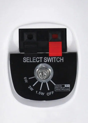 Clever Acoustics BGS 20T White 100V Speakers (Pair)