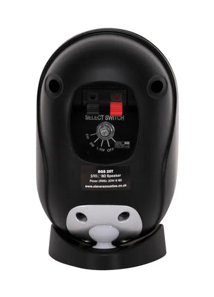 Clever Acoustics BGS 20T Black 100V Speakers (Pair)