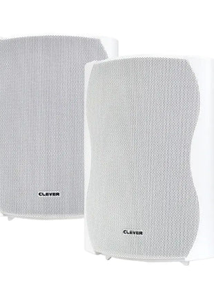 Clever Acoustics BGS 50T White 100V Speakers (Pair)