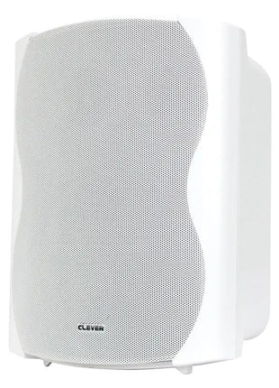 Clever Acoustics BGS 85T White 100V Speakers (Pair)