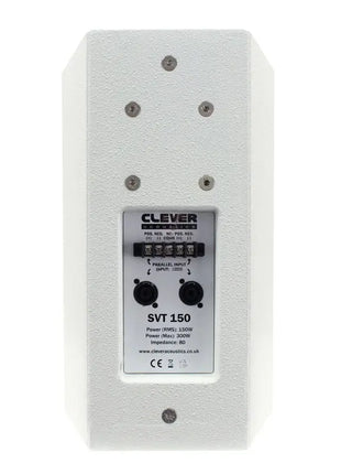 Clever Acoustics SVT 150 White Speaker