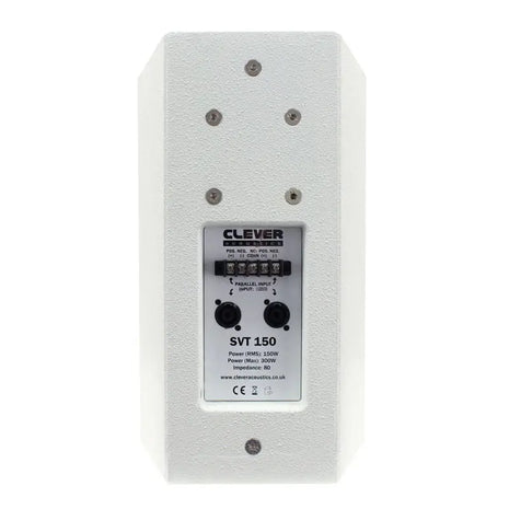 Clever Acoustics SVT 150 White Speaker