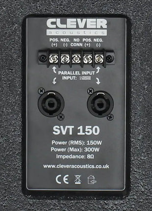 Clever Acoustics SVT 150 Black Speaker