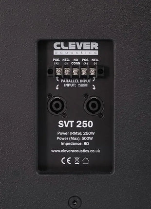 Clever Acoustics SVT 250 Black Speaker