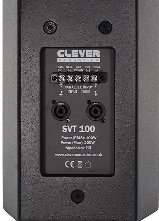Clever Acoustics SVT 100 Black Speaker