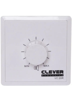 Clever Acoustics VC 20R 100V 20W Volume Control +Relay