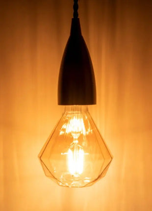 Prolite 4W Dimmable LED Diamond Gold Filament Lamp 1800K ES