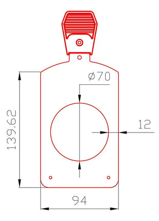 Elumen8 Virtuoso 1000 Profile Metal Gobo Holder