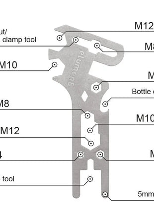 Elumen8 Wingnut Spanner Multi-tool