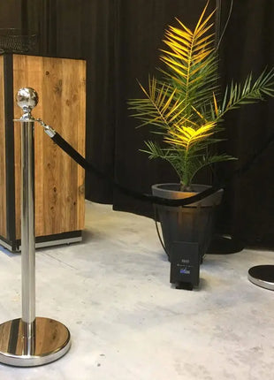 Elumen8 Chrome Barrier Pole