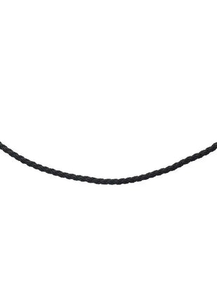 Elumen8 Chrome Barrier Rope Black Twisted