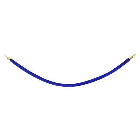 Elumen8 Gold Barrier Rope Blue Velvet