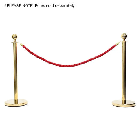 Elumen8 Gold Barrier Rope Red Twisted