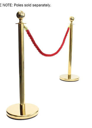 Elumen8 Gold Barrier Rope Red Twisted