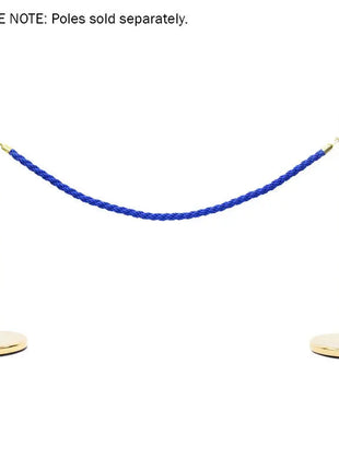 Elumen8 Gold Barrier Rope Blue Twisted