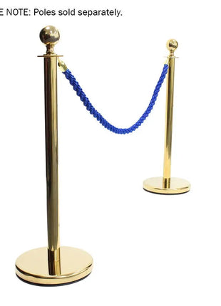 Elumen8 Gold Barrier Rope Blue Twisted